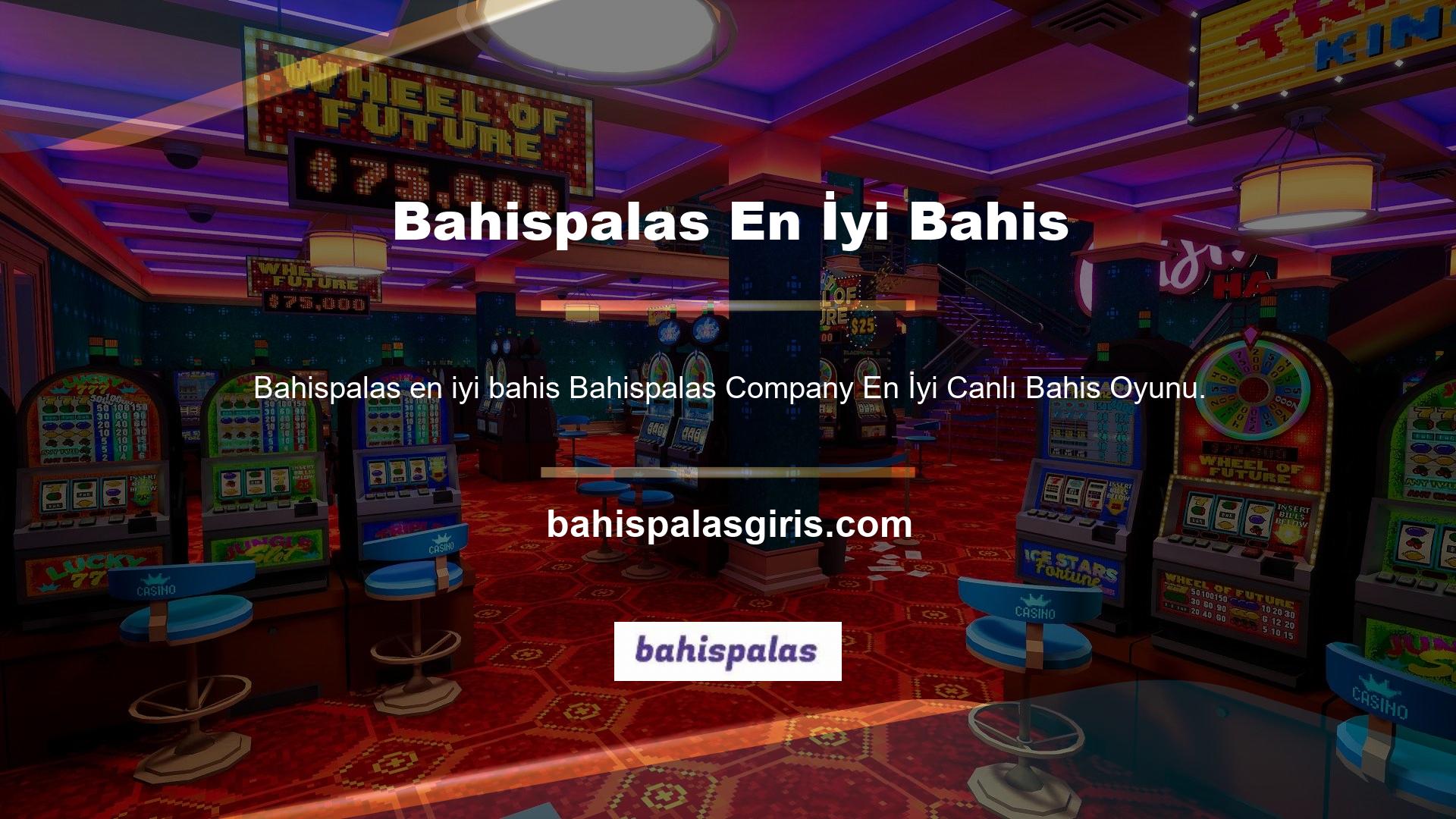 Bahispalas Company, en iyi canlı bahisleri aramak için çok sayıda yer olduğunu açıkladı